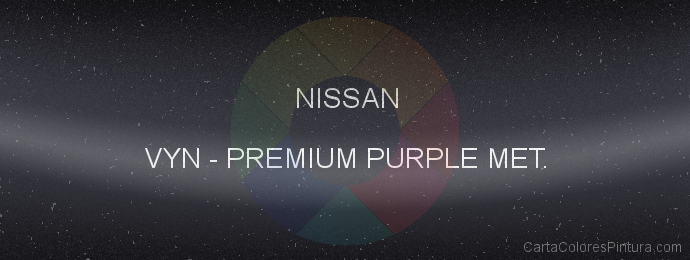 Pintura Nissan VYN Premium Purple Met.
