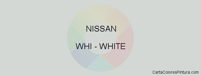 Pintura Nissan WHI White