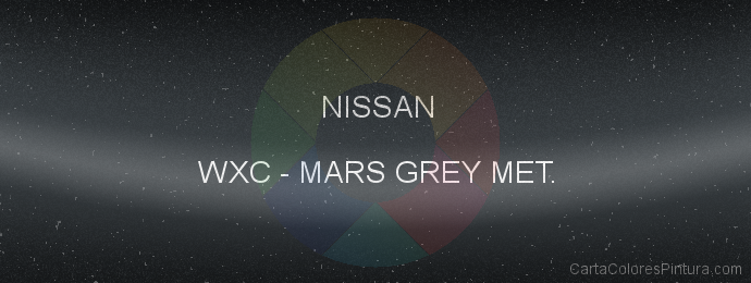Pintura Nissan WXC Mars Grey Met.
