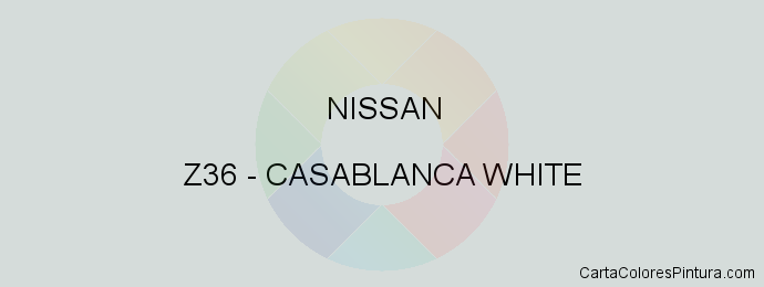 Pintura Nissan Z36 Casablanca White