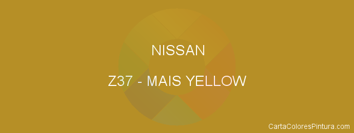 Pintura Nissan Z37 Mais Yellow