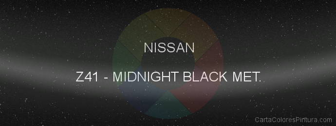Pintura Nissan Z41 Midnight Black Met.