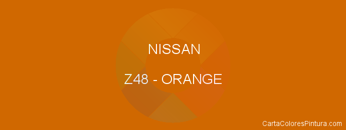 Pintura Nissan Z48 Orange
