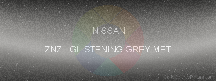 Pintura Nissan ZNZ Glistening Grey Met.