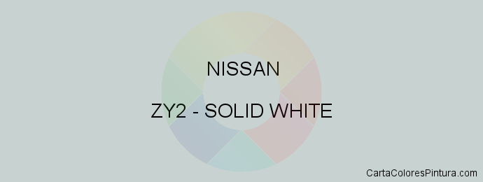 Pintura Nissan ZY2 Solid White