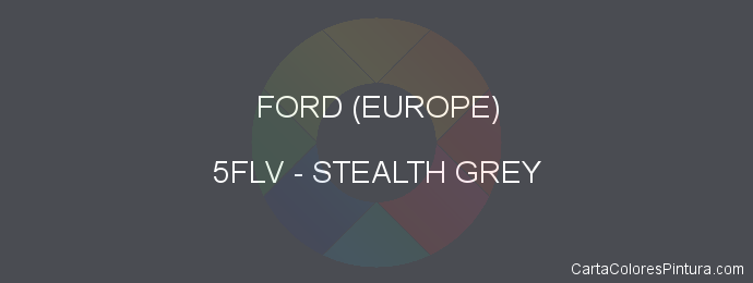 Pintura Ford (europe) 5FLV Stealth Grey