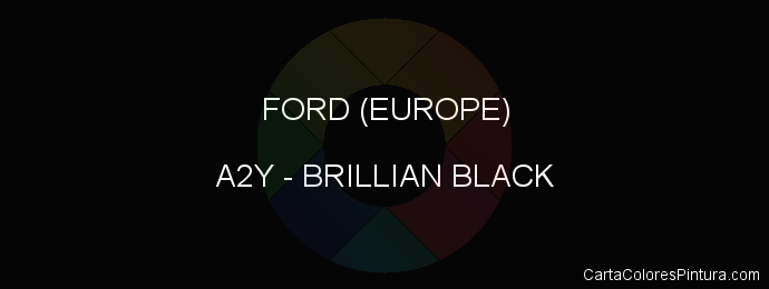 Pintura Ford (europe) A2Y Brillian Black