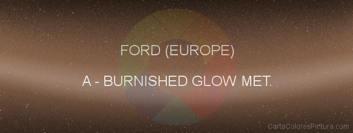 Pintura Ford (europe) A Burnished Glow Met.