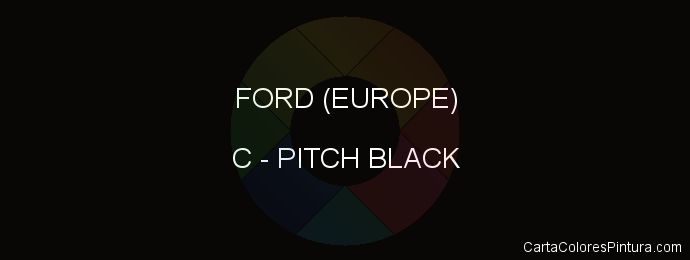 Pintura Ford (europe) C Pitch Black