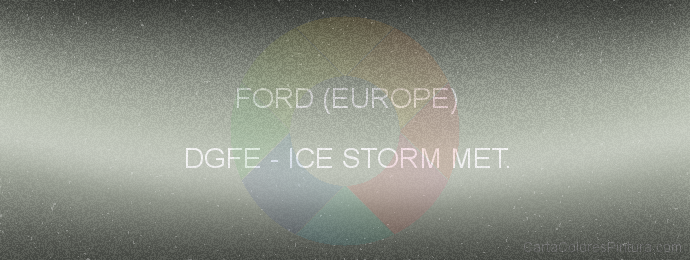 Pintura Ford (europe) DGFE Ice Storm Met.