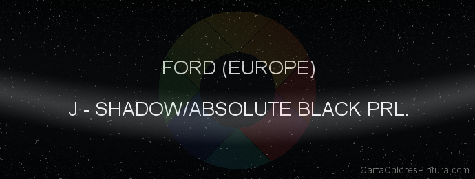 Pintura Ford (europe) J Shadow/absolute Black Prl.