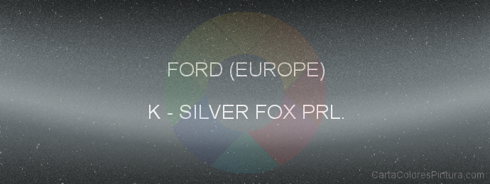 Pintura Ford (europe) K Silver Fox Prl.