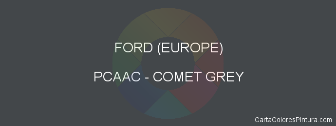 Pintura Ford (europe) PCAAC Comet Grey
