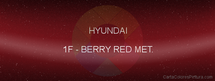 Pintura Hyundai 1F Berry Red Met.