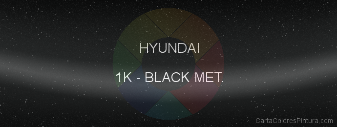 Pintura Hyundai 1K Black Met.