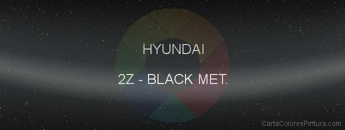 Pintura Hyundai 2Z Black Met.