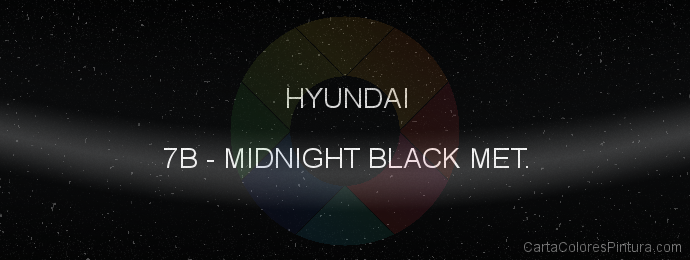 Pintura Hyundai 7B Midnight Black Met.