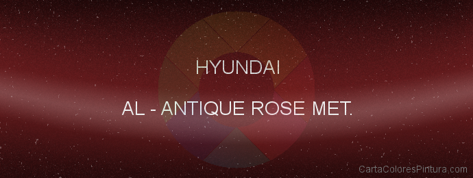 Pintura Hyundai AL Antique Rose Met.