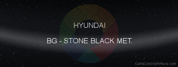 Pintura Hyundai BG Stone Black Met.