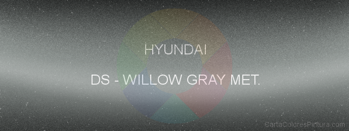 Pintura Hyundai DS Willow Gray Met.