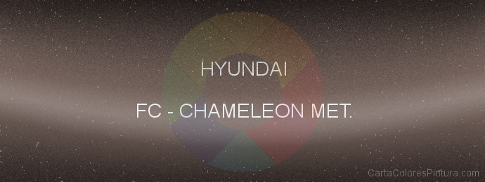 Pintura Hyundai FC Chameleon Met.