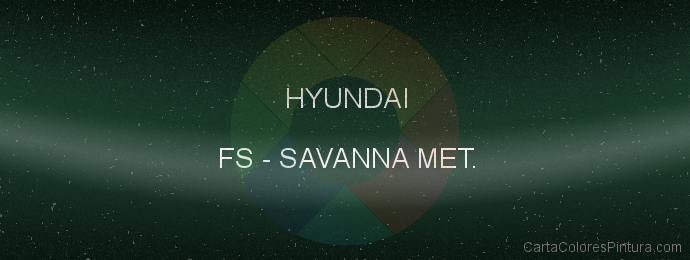 Pintura Hyundai FS Savanna Met.