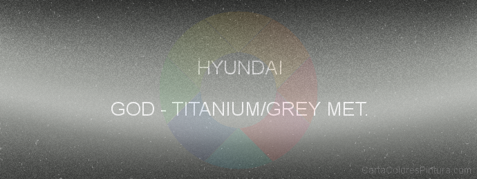 Pintura Hyundai GOD Titanium/grey Met.