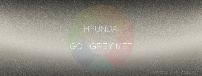 Pintura Hyundai GQ Grey Met.