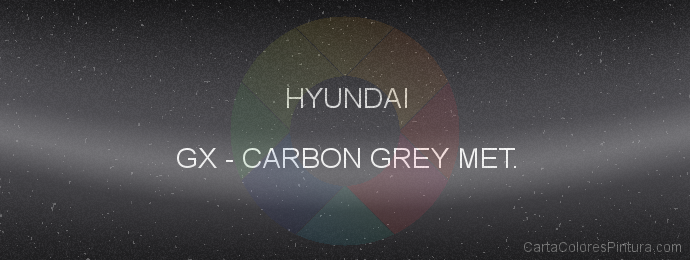 Pintura Hyundai GX Carbon Grey Met.