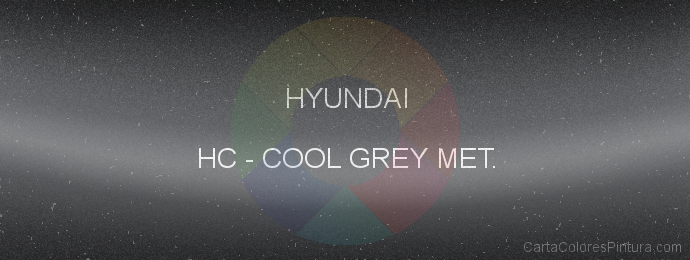 Pintura Hyundai HC Cool Grey Met.