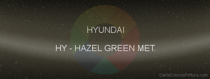 Pintura Hyundai HY Hazel Green Met.