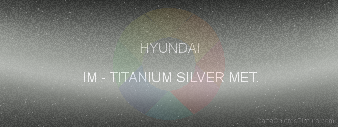 Pintura Hyundai IM Titanium Silver Met.