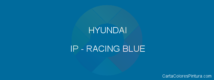 Pintura Hyundai IP Racing Blue