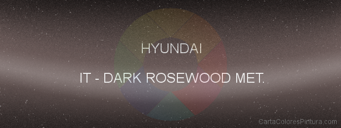 Pintura Hyundai IT Dark Rosewood Met.
