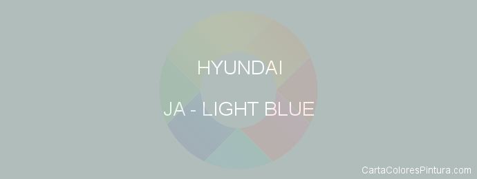 Pintura Hyundai JA Light Blue