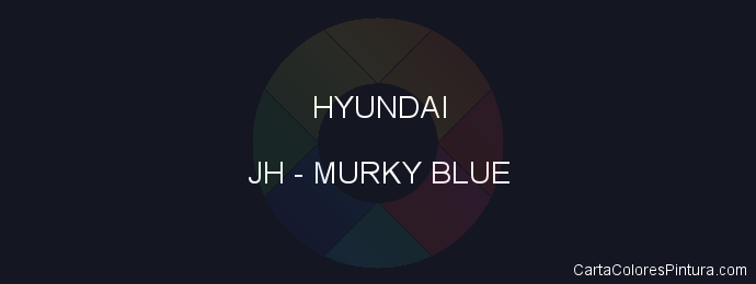 Pintura Hyundai JH Murky Blue