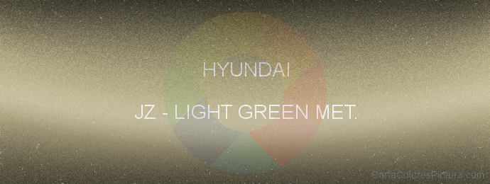 Pintura Hyundai JZ Light Green Met.