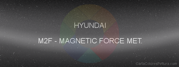 Pintura Hyundai M2F Magnetic Force Met.
