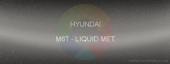 Pintura Hyundai M6T Liquid Met.