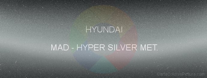 Pintura Hyundai MAD Hyper Silver Met.