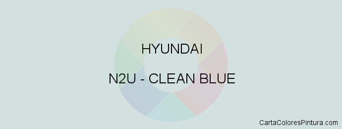 Pintura Hyundai N2U Clean Blue