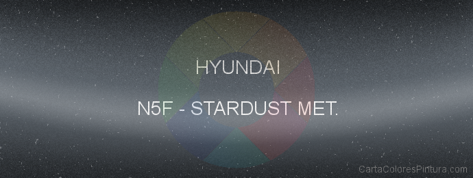 Pintura Hyundai N5F Stardust Met.