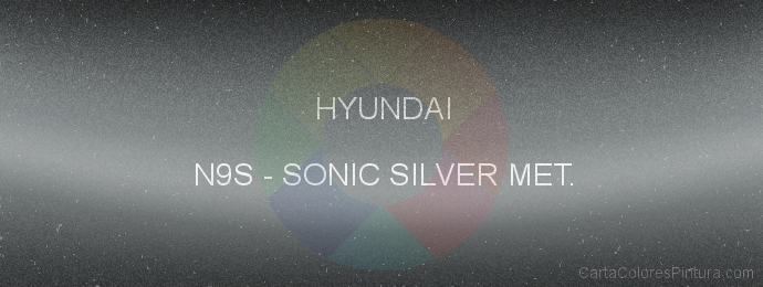 Pintura Hyundai N9S Sonic Silver Met.