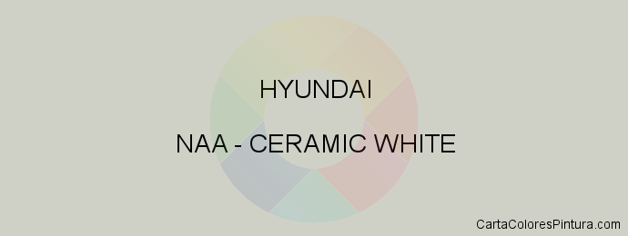 Pintura Hyundai NAA Ceramic White