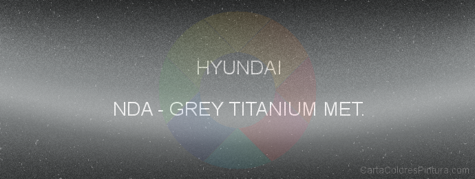 Pintura Hyundai NDA Grey Titanium Met.