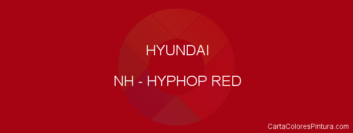 Pintura Hyundai NH Hyphop Red