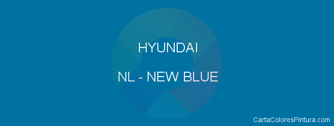 Pintura Hyundai NL New Blue