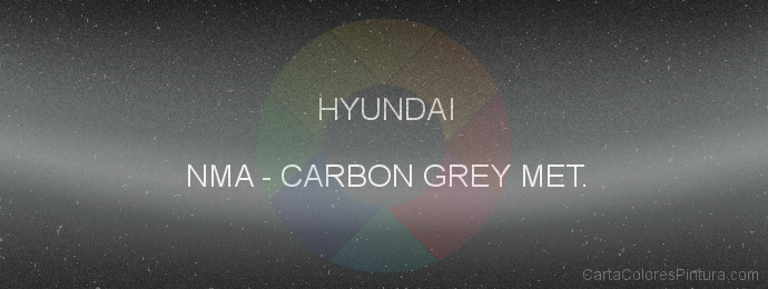 Pintura Hyundai NMA Carbon Grey Met.