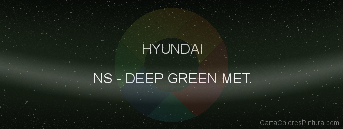 Pintura Hyundai NS Deep Green Met.
