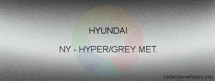 Pintura Hyundai NY Hyper/grey Met.
